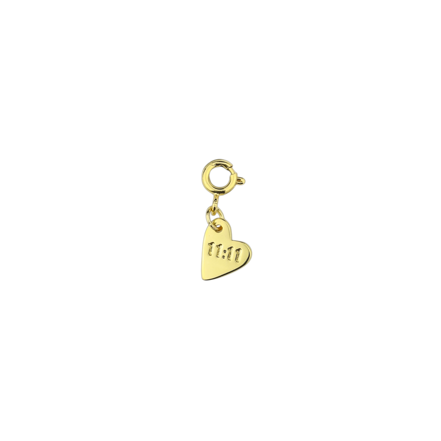 11:11 Heart Charm
