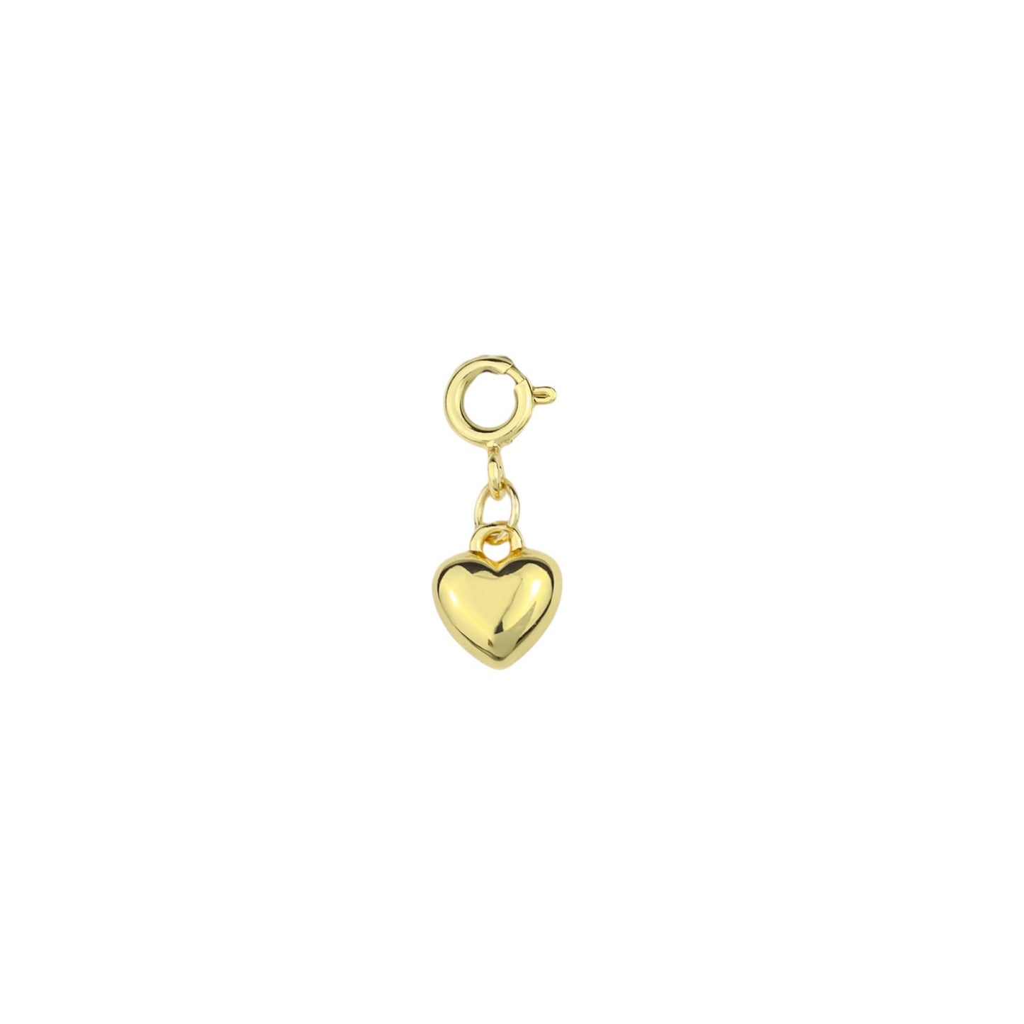 Golden Heart Charm