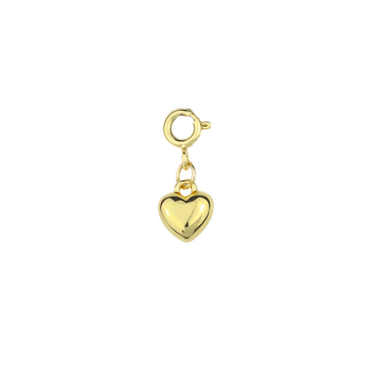 Golden Heart Charm